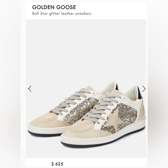 Golden Goose Shoes - Glitter Golden Goose Ballstar